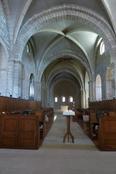 Samen bidden in de kerk van Abbaye Notre Dame d'Aiguebelle.