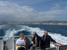 De overtocht van Cannes naar Ile Saint Honorat.
